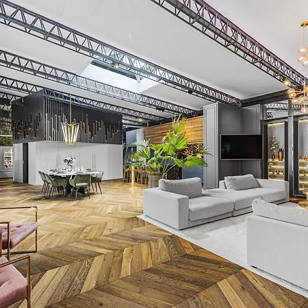 Prime - Luxus Loft Mit Whirlpool, Sauna, Klima Und Parken Lägenhet *