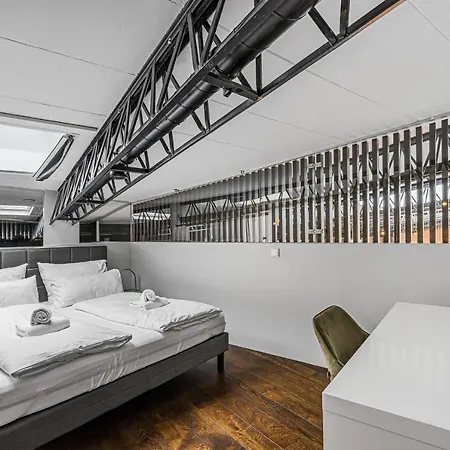 Lägenhet Prime - Luxus Loft Mit Whirlpool, Sauna, Klima Und Parken